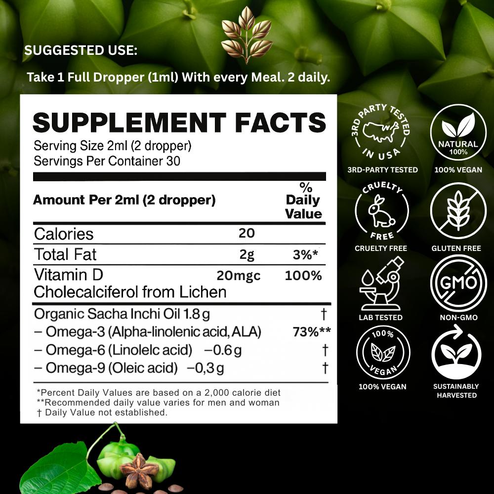 Athera Drops | Organic Sacha Inchi - Athera OrganicsAthera Drops | Organic Sacha Inchi