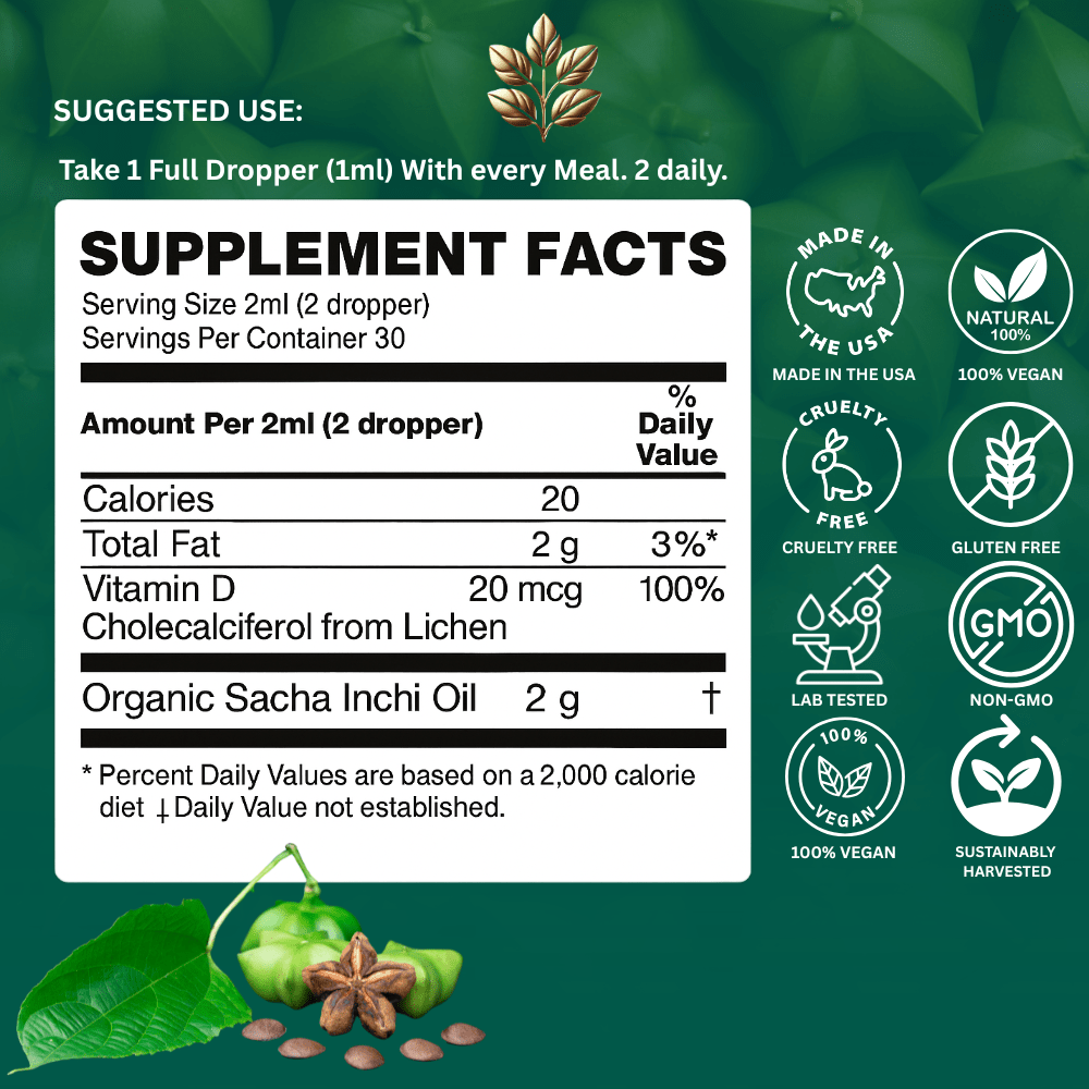 Athera Drops | Organic Sacha Inchi - Athera OrganicsAthera Drops | Organic Sacha Inchi