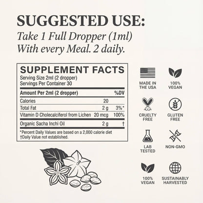 Athera Drops | Organic Sacha Inchi - Athera OrganicsAthera Drops | Organic Sacha Inchi