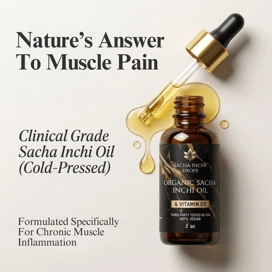 Athera Drops | Organic Sacha Inchi Oil — Nature's Answer to Muscle Pain - Athera OrganicsAthera Drops | Organic Sacha Inchi Oil — Nature's Answer to Muscle Pain