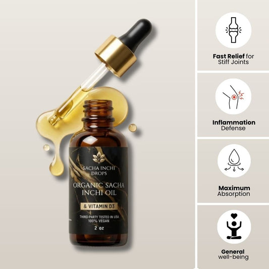 Athera Drops | Organic Sacha Inchi Oil — Nature's Answer to Muscle Pain - Athera OrganicsAthera Drops | Organic Sacha Inchi Oil — Nature's Answer to Muscle Pain