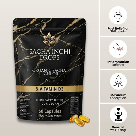 Athera Softgels | Organic Sacha Inchi Oil & Vitamin D3 - Athera OrganicsAthera Softgels | Organic Sacha Inchi Oil & Vitamin D3